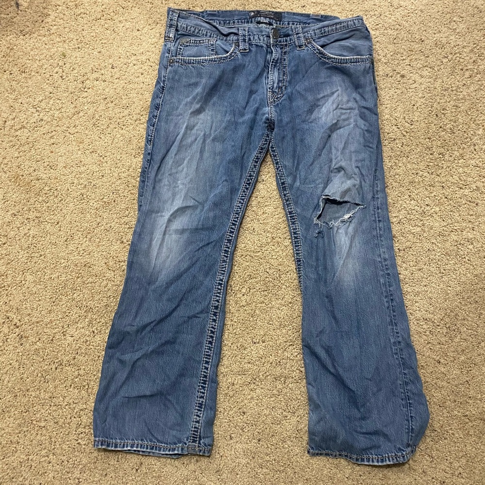 Silver Jeans Light Blue Denim